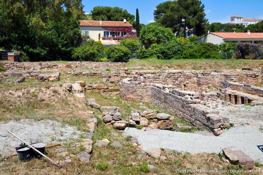 Las ruinas de Olbia en Hyères