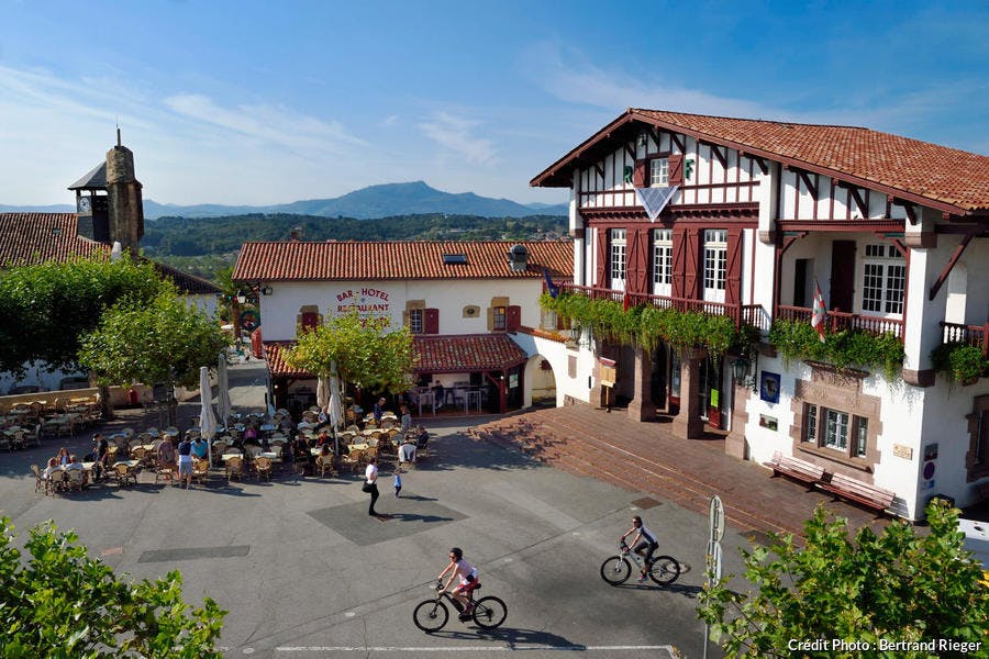 El pueblo de Bidart, en el País Vasco.