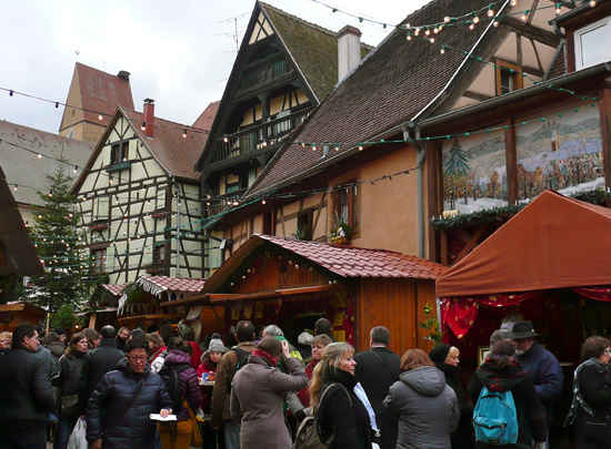 mercado de navidad eguisheim