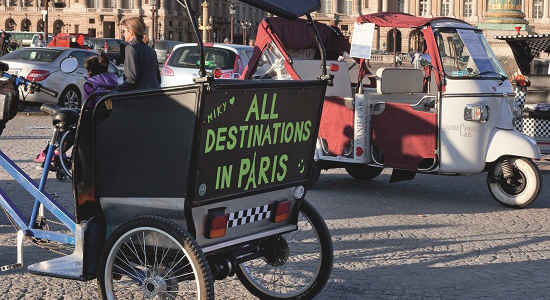 ways to travel in paris by tuk tuk