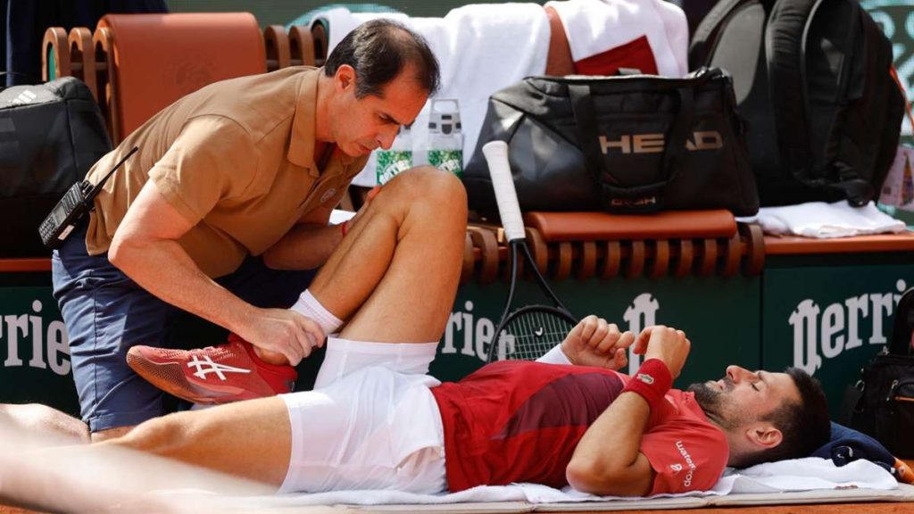 Abierto de Francia: Djokovic enfermo impide la salida en octavos de final
