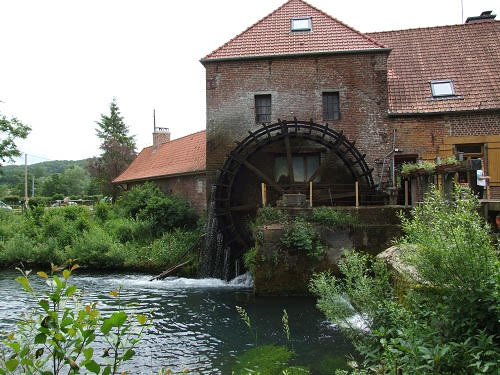 Artesanía rural de Francia: El Moulin de Lugy, Pas-de-Calais