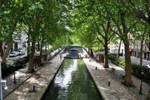 Canal de San Martín en París