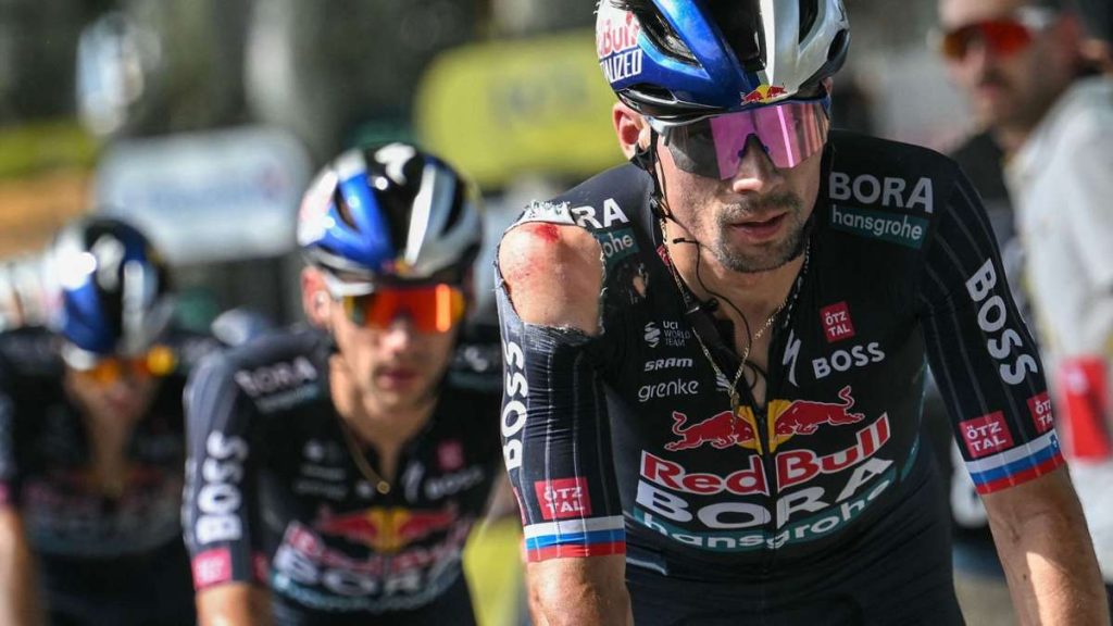 Tour de Francia: Después de una caída: el capitán de Red Bull, Roglic, se retira del Tour